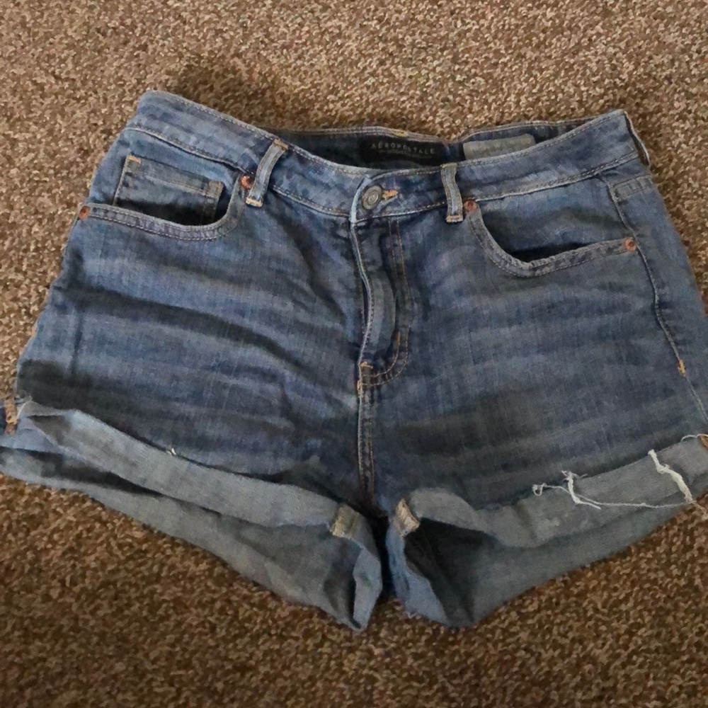 High rise shorts